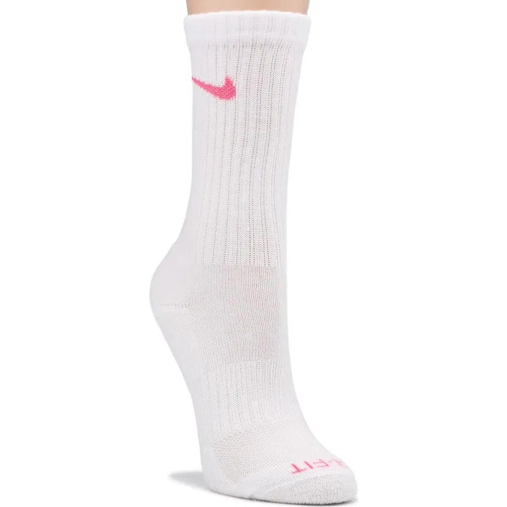 Набор из 6 детских носков размера XS для подростков Nike, White Assorted — фото 4