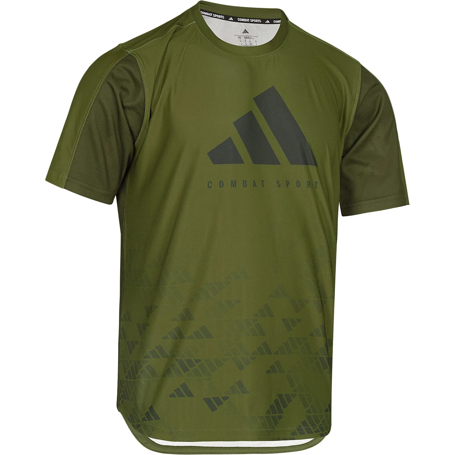 Мужская тренировочная футболка с круглым вырезом Adidas Performance, Olive — фото 2
