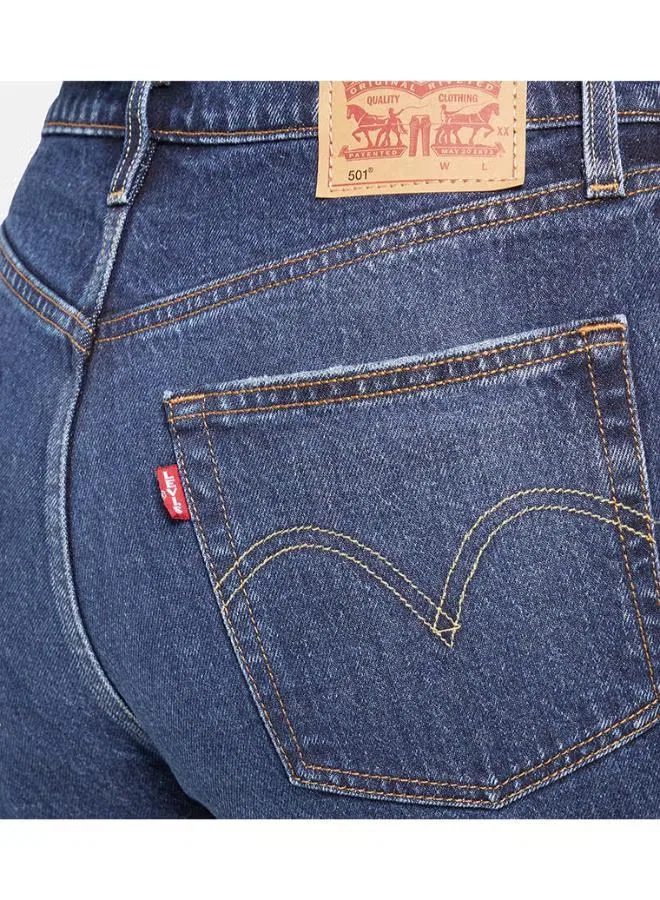 Джинсы укороченные 501 Originals Levi'S, индиго — фото 3