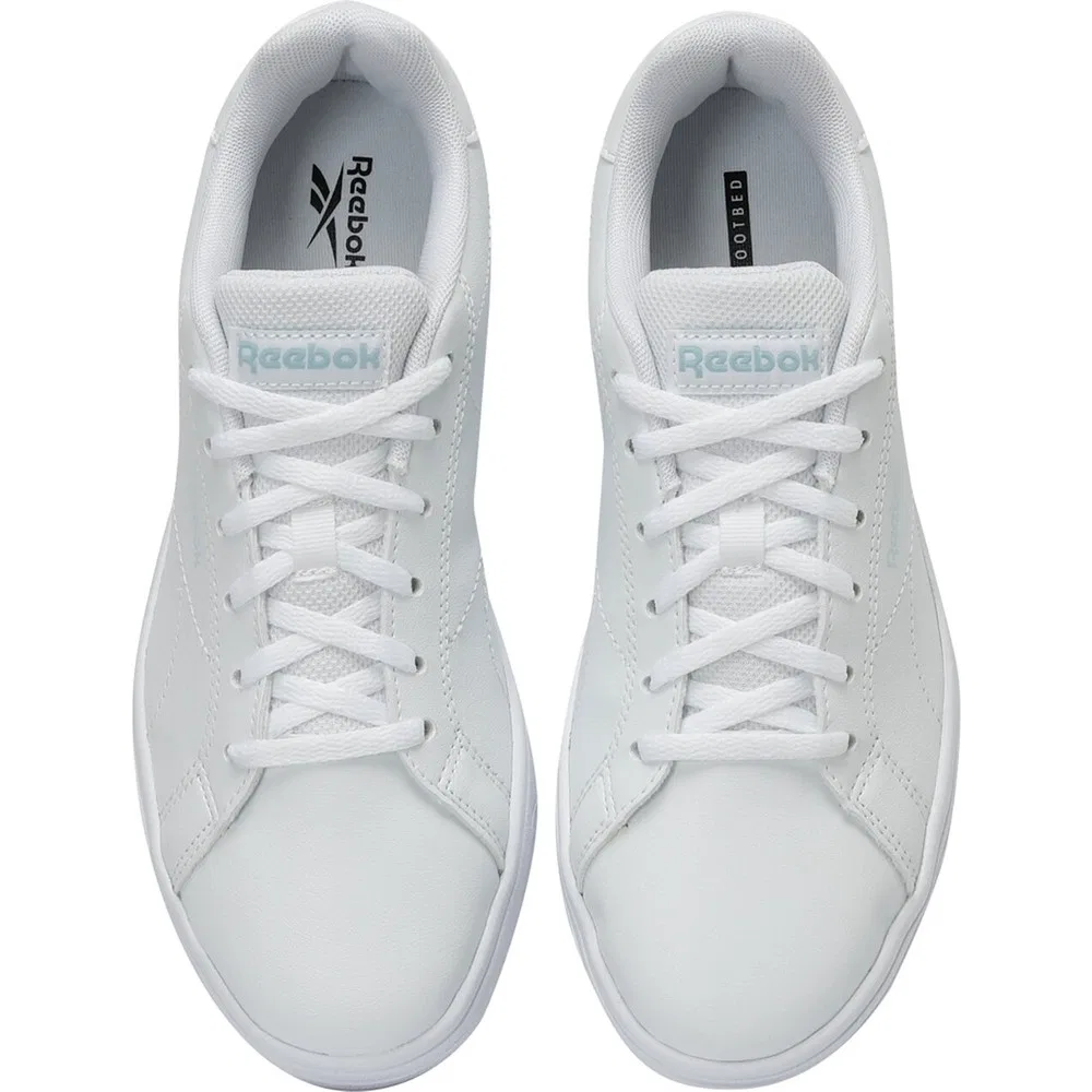 Кроссовки детские Reebok Royal Complete Cln кожаные белые — фото 4