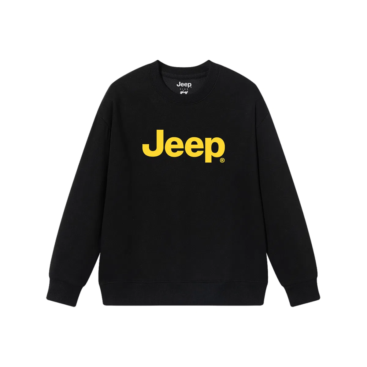 Детское худи с круглым вырезом, утепленное, Jeep, Black — фото 3