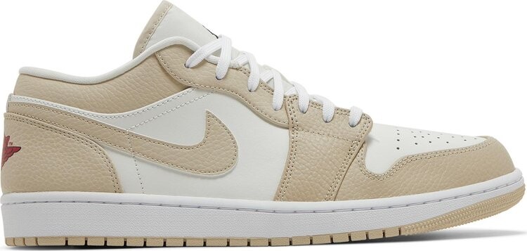 

Кроссовки Air Jordan 1 Low SE Sail Rattan, кремовый, Бежевый, Кроссовки Air Jordan 1 Low SE Sail Rattan, кремовый