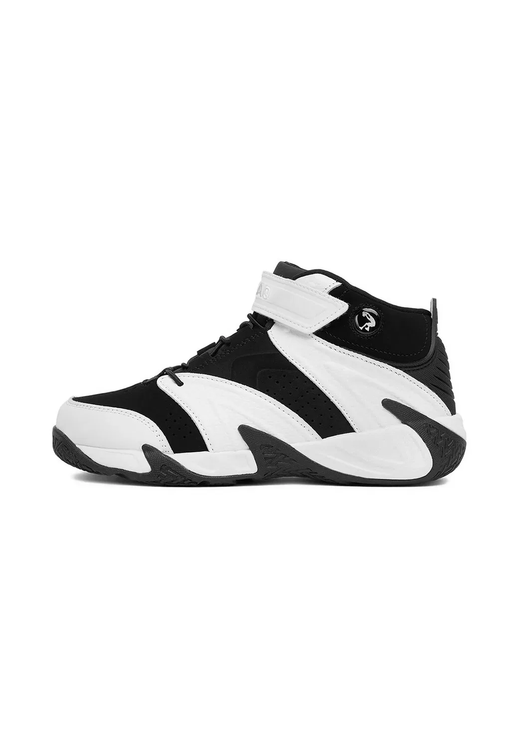 Детские баскетбольные кроссовки aq95010y-bwz - высокие кроссовки Shaq, Black — фото 2
