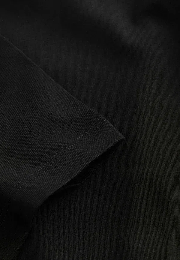 Футболка хлопковая Monochrome 3 Pack Short Sleeve Next, черный — фото 3