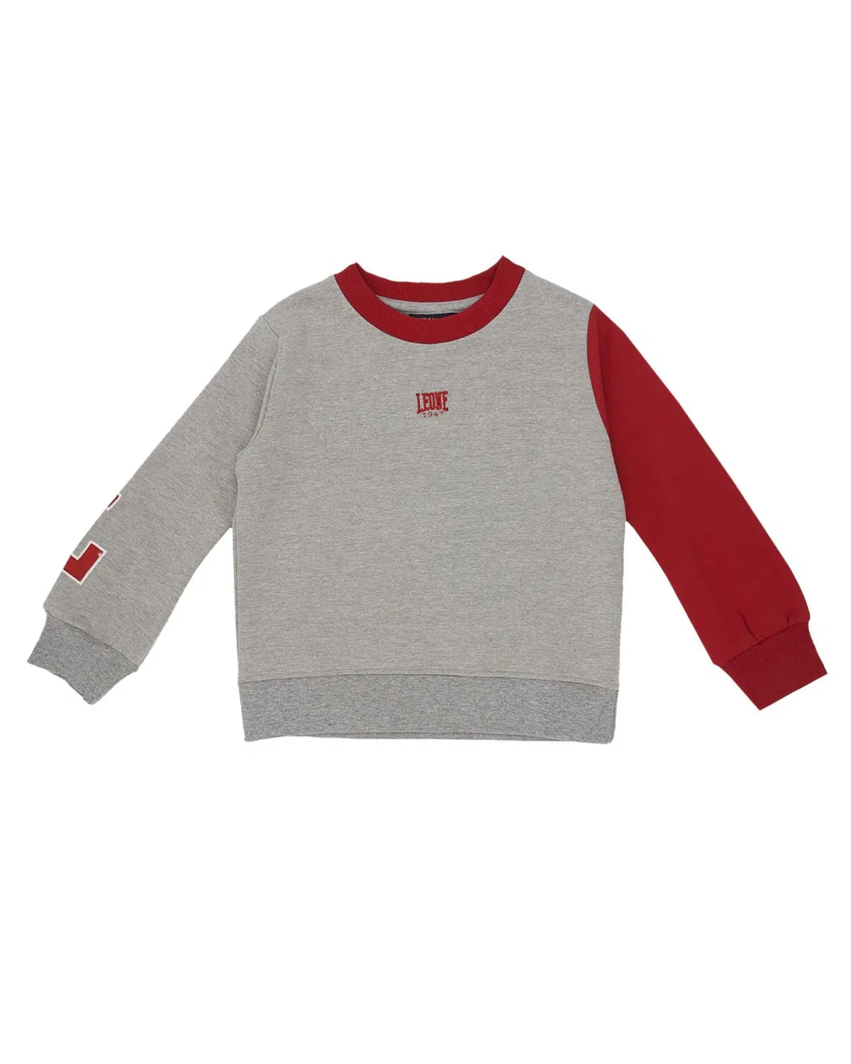 Детский свитшот из флиса College Leone 1947 Apparel, Grau