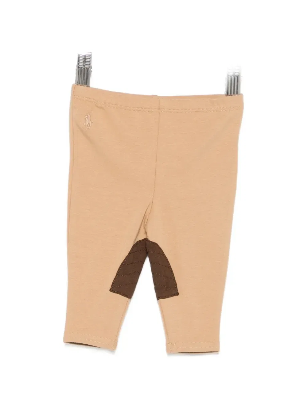 Леггинсы для верховой езды с стегаными вставками Polo Ralph Lauren Kids, коричневый