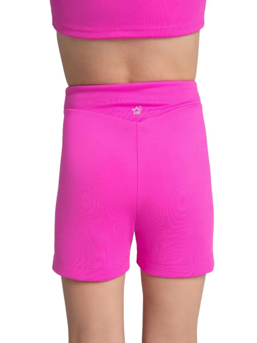 Шорты для танцев с принтом Future Star Capezio, Neon Pink — фото 3
