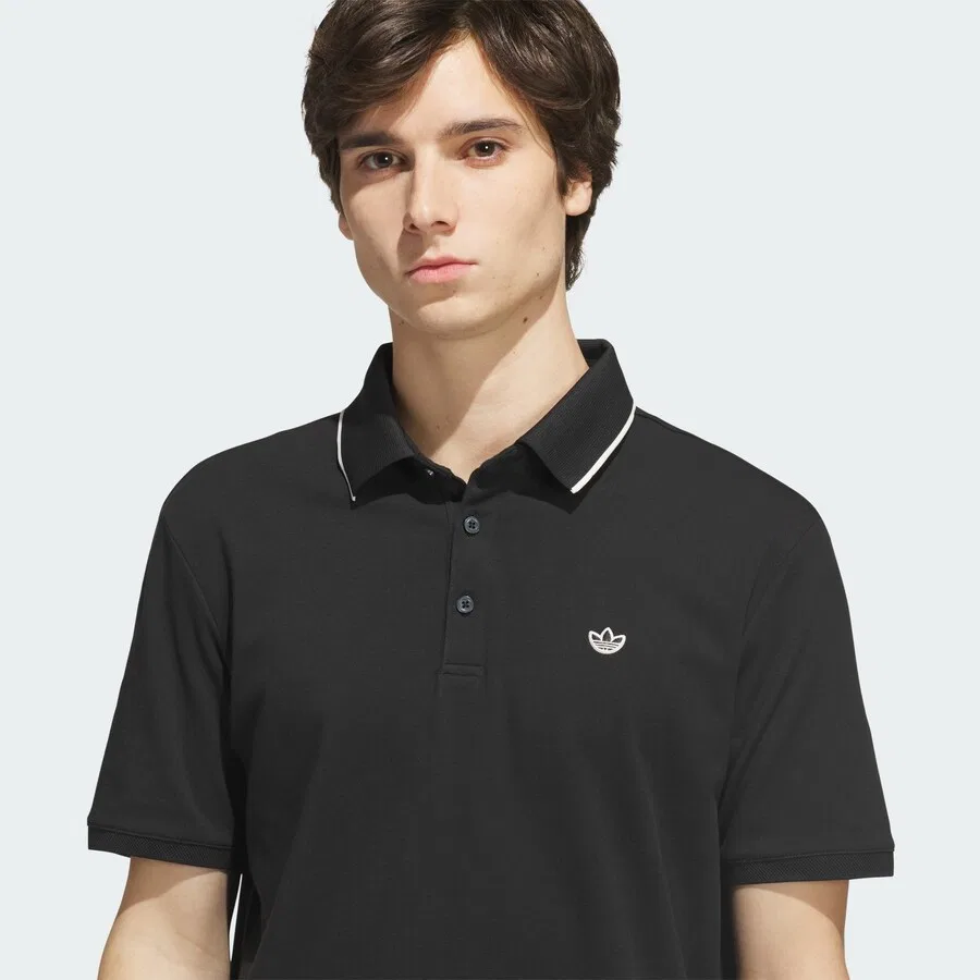Спортивная футболка ADIDAS PERFORMANCE Performance Shirt 'Trefoil' черного цвета — фото 3