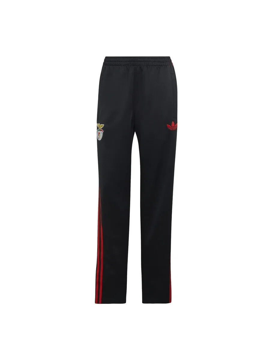 Спортивные брюки ADIDAS PERFORMANCE Tapered Workout Pants 'Benfica Lissabon' черного цвета