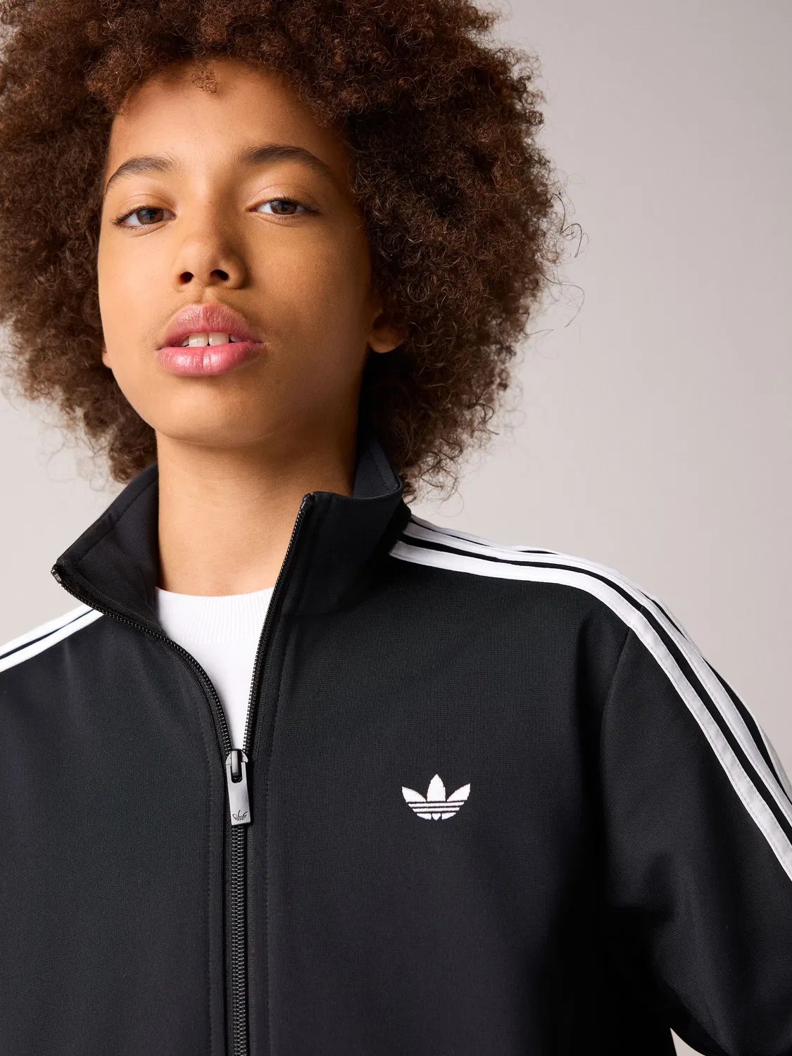 Куртка Firebird Loose Track Jacket, adidas Originals, черный — фото 4