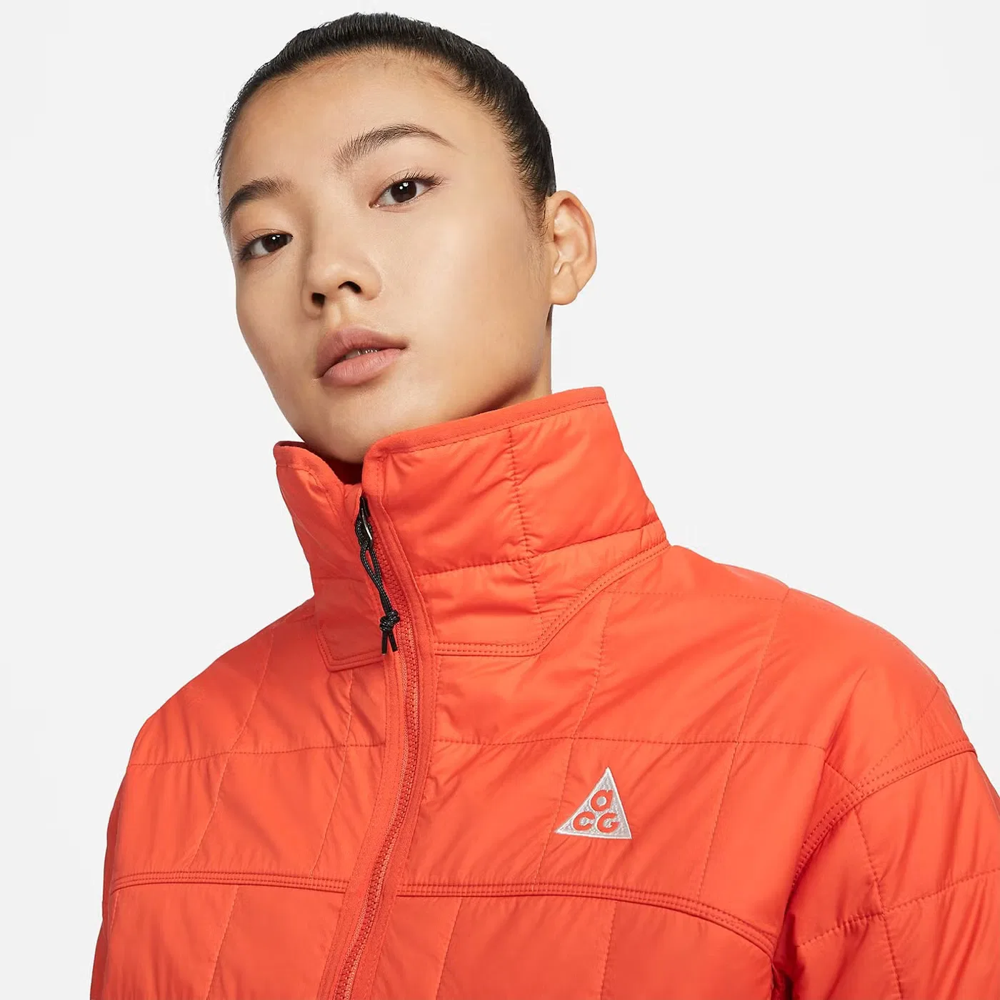 Куртка утепленная стеганая Rope de Dope Nike, оранжевый — фото 2