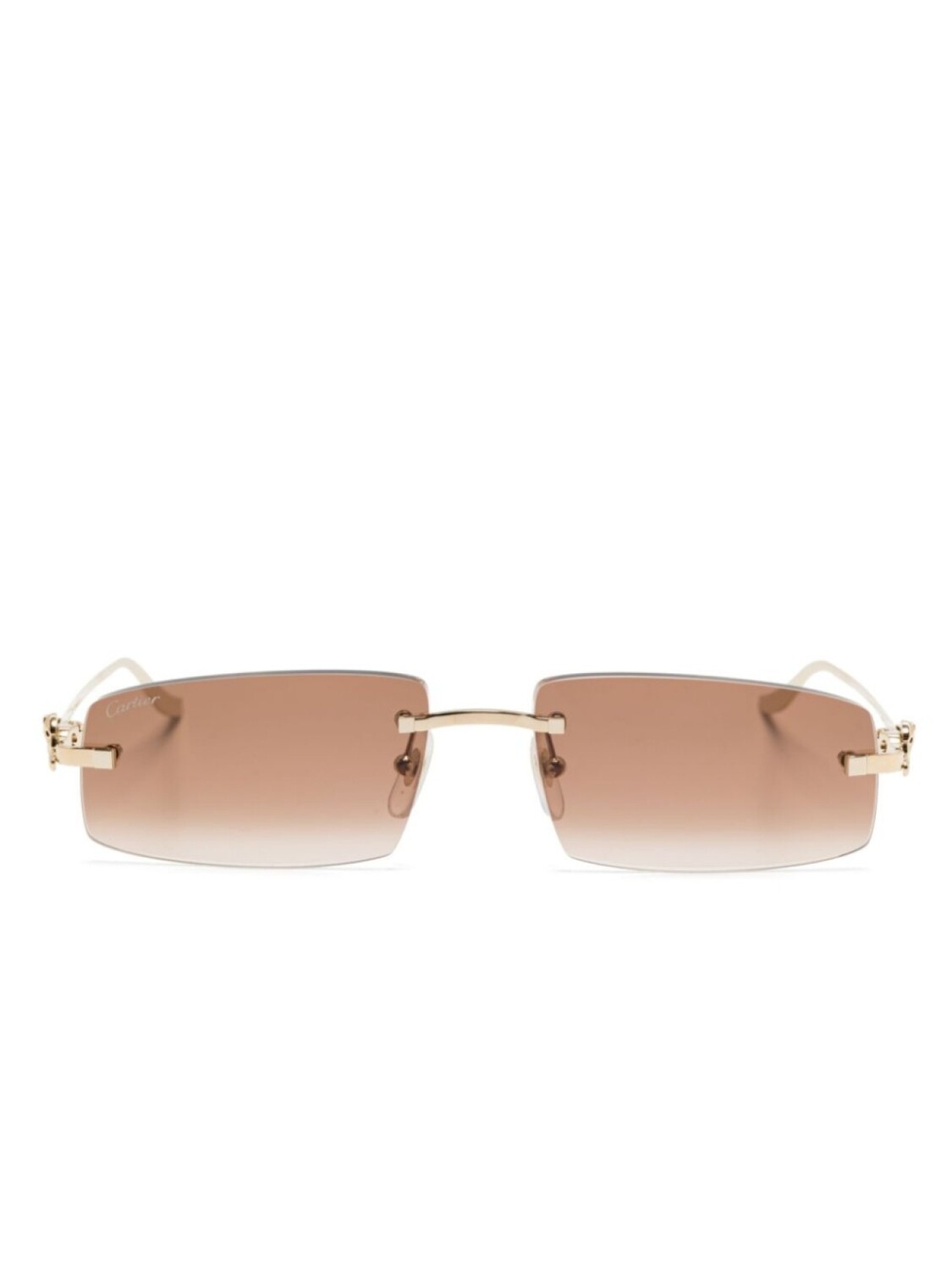 

Солнцезащитные очки CT0505S Cartier Eyewear, золотой