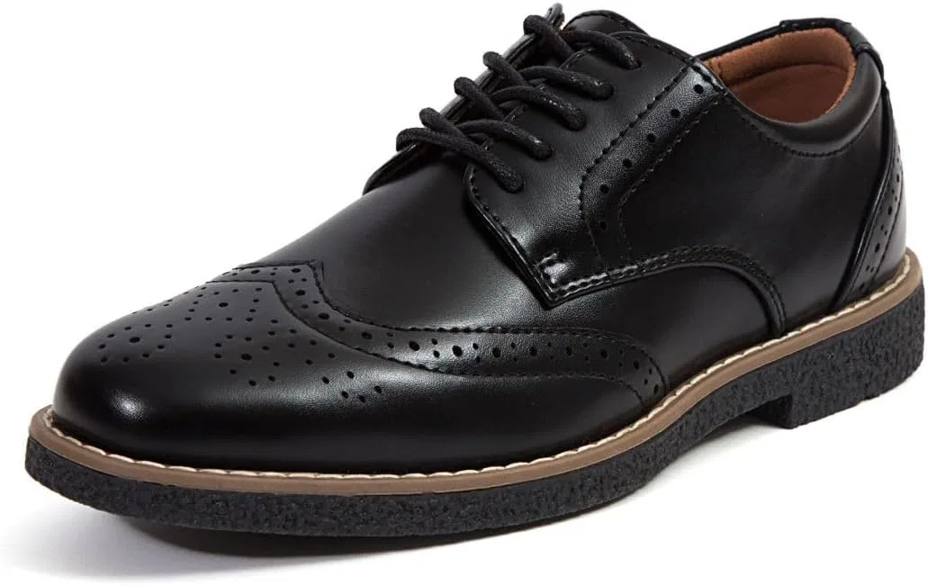 Детские туфли оксфорды Joel Deer Stags, Black