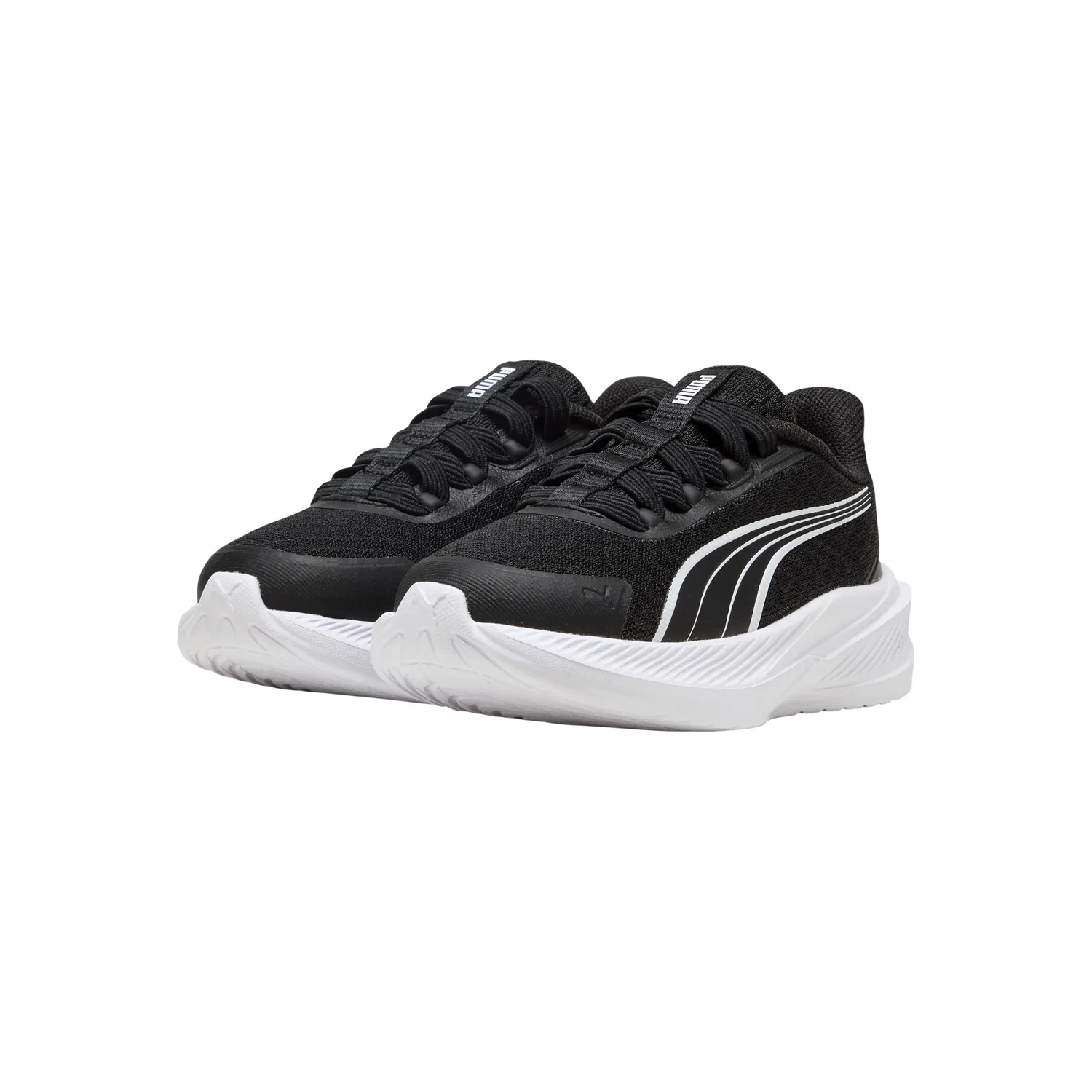Кроссовки низкие с шнуровкой Dasher Sliptech Inf Puma, черный — фото 3