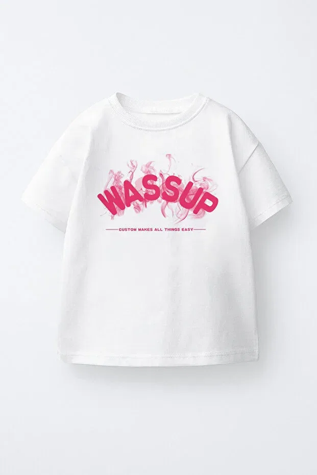 Детская футболка для мальчиков с принтом Oversize C.C.L. Coccolin Kids Baby Clup, White