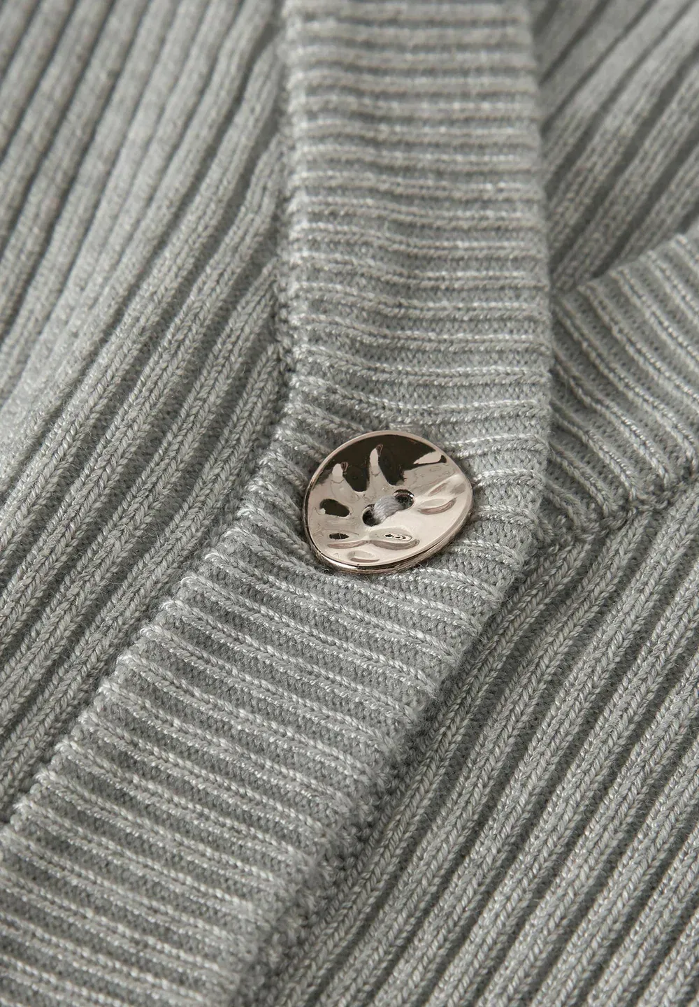 Лангарм - кардиган Name It, Light Grey Melange — фото 3