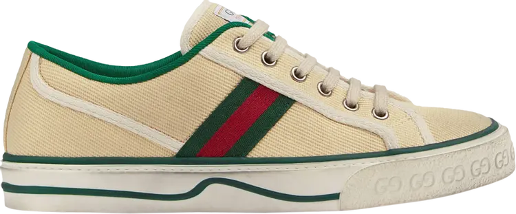 Кроссовки Gucci Wmns Tennis 1977 Butter, кремовый — фото 2