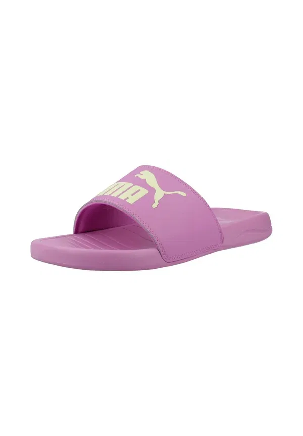 Шлепанцы из синтетики Popcat Puma, Rosa, розовый — фото 2