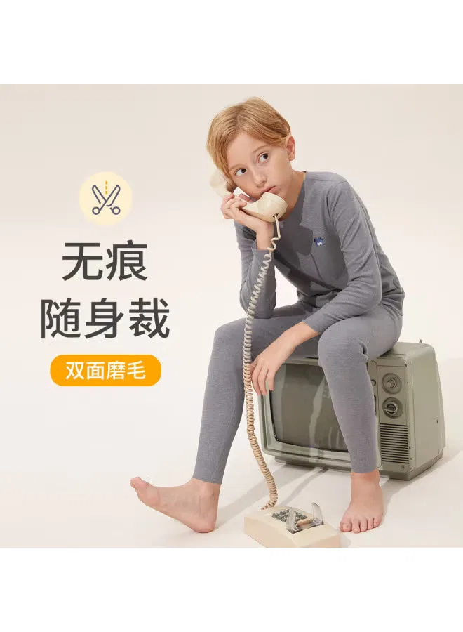 Комплект термобелья ветрозащитный бесшовный Long Time Companion, серый — фото 3