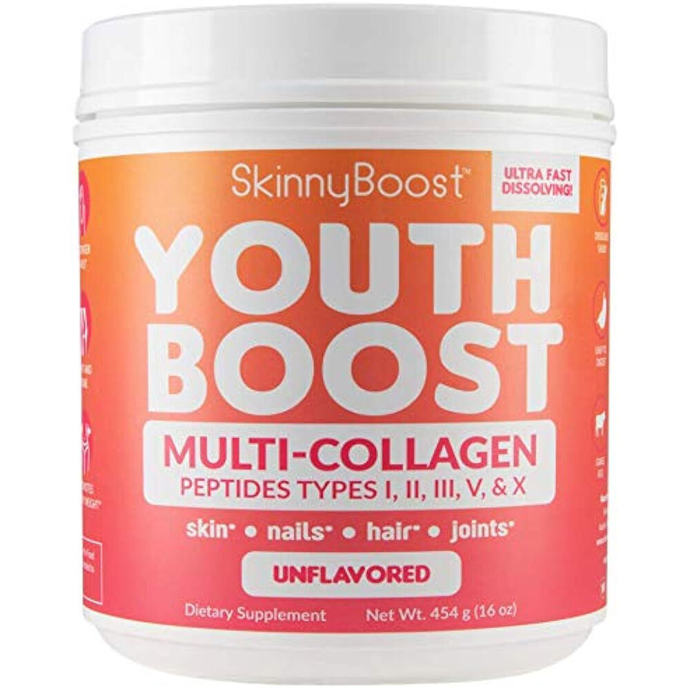 

Коллаген Skinny Boost Youth Boost Advanced Multi Peptides, 454 гр