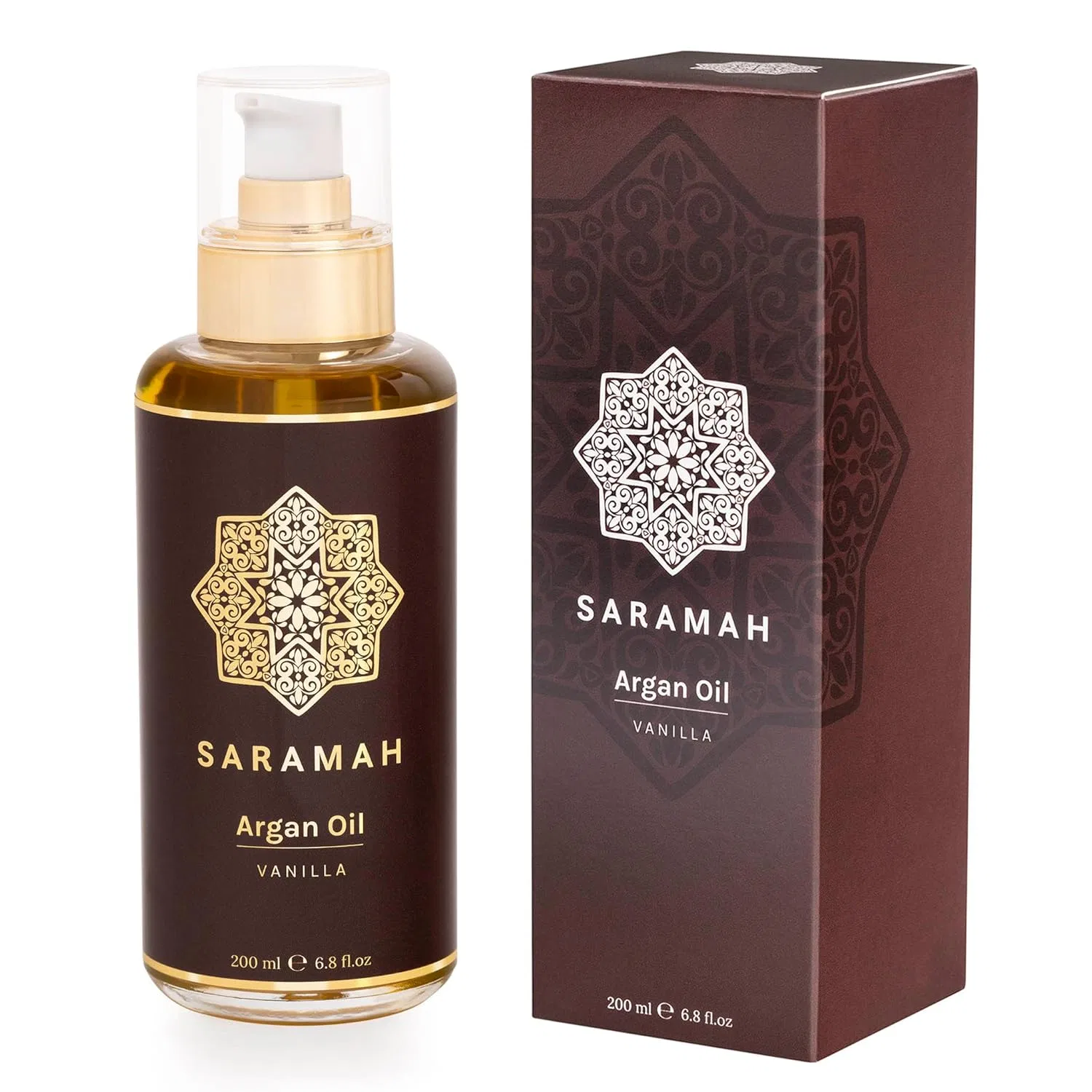 Масло для тела и волос Argan Oil Pure, Saramah, 200 мл, Оранж