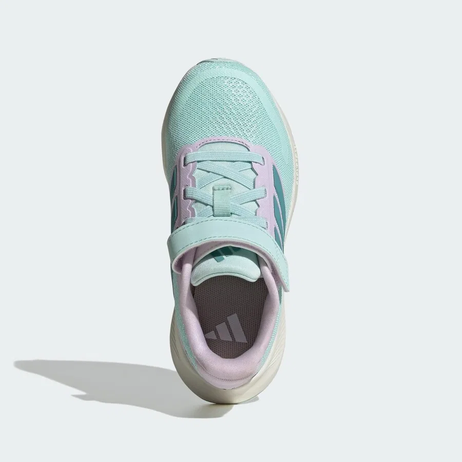 Кроссовки ADIDAS SPORTSWEAR 'Runfalcon 5' в бирюзовом и голубом цветах — фото 3
