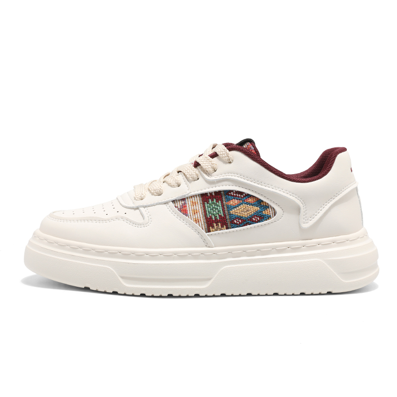 

Кроссовки Offline Store Counter мужские низкие для скейтбординга WARRIOR, бежевый burgundy