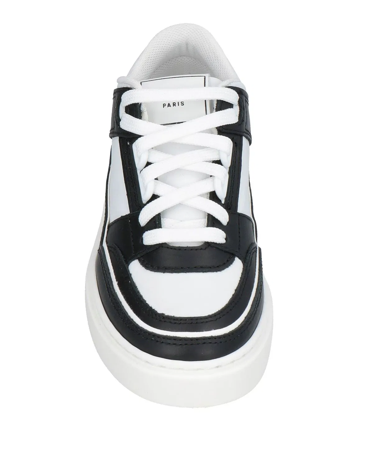 Детские кроссовки для девочек кожаные Low-Top Sneakers Balmain, черный — фото 4