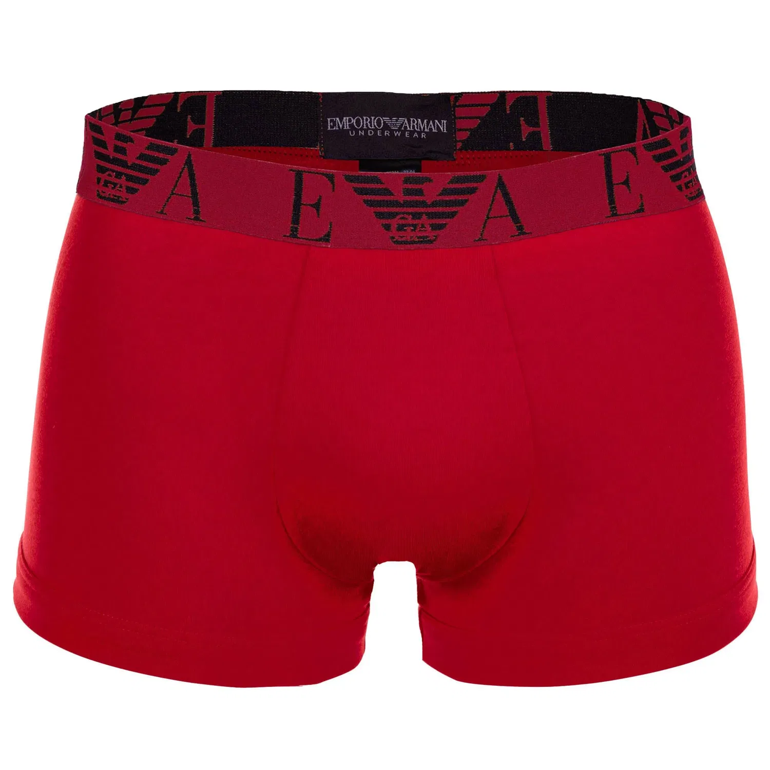 Мужские боксеры из 3 штук Emporio Armani, Black/Red/Black — фото 2