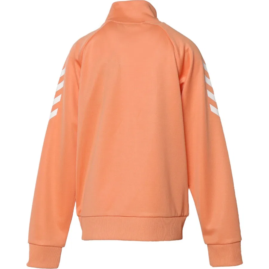 Детский свитшот с капюшоном и молнией Hmljaromır Zip Jacket Hummel, Оранжевый — фото 3