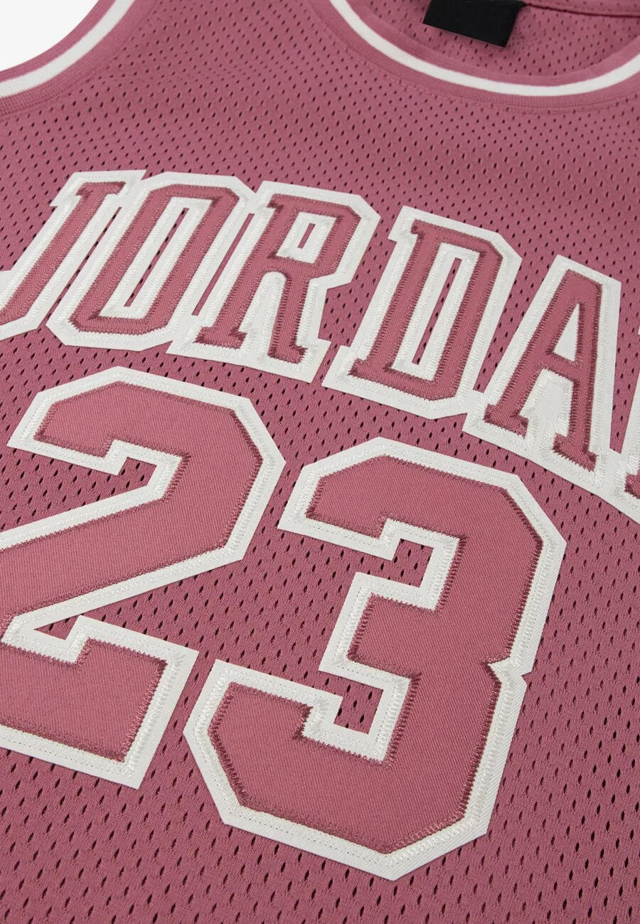 Футболка Jordan в цвете "Ягодный" — фото 3