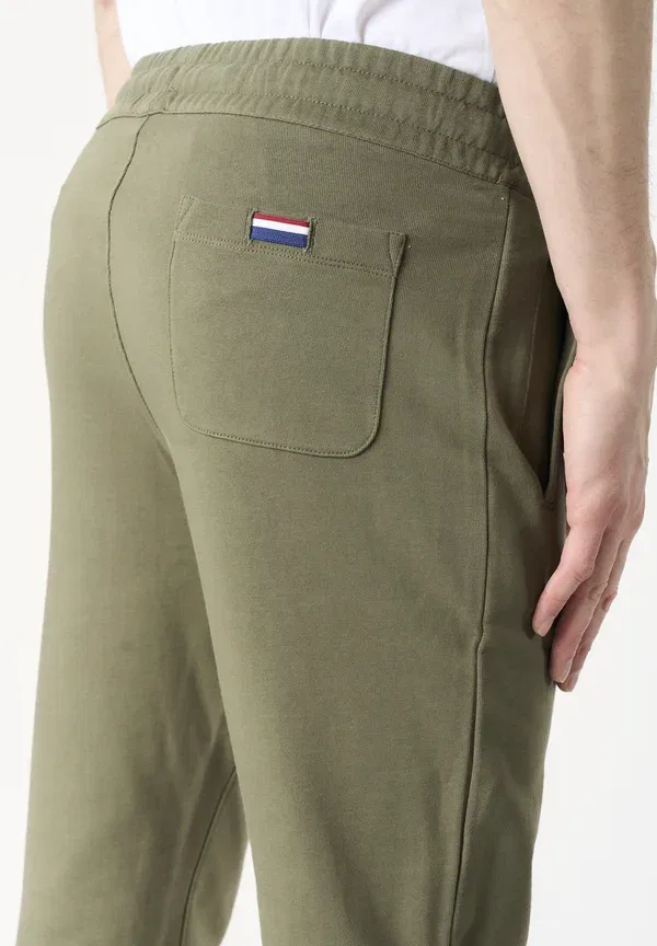 Брюки хлопковые Tracksuit bottoms U.S. Polo Assn., зеленый — фото 4