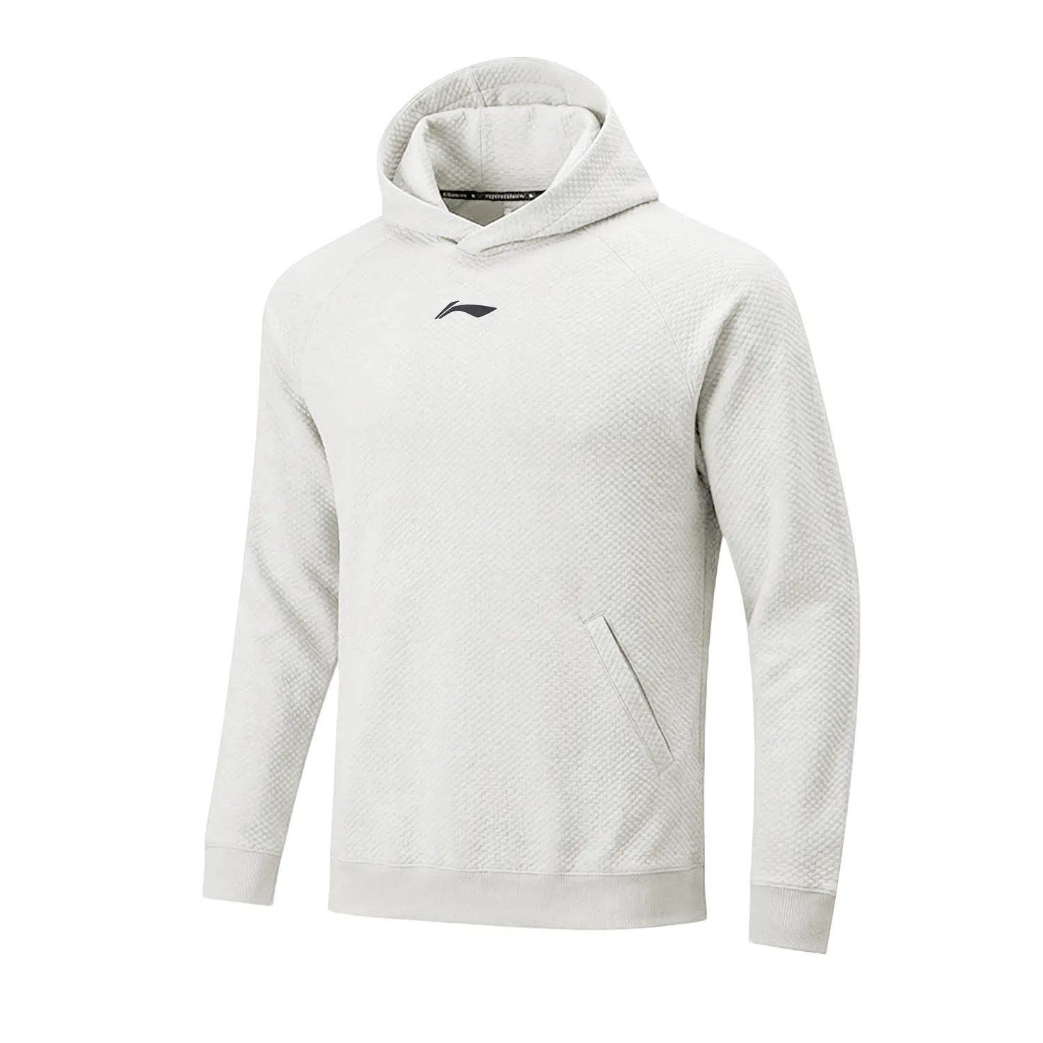 Детский худи с капюшоном Pearl White Li-Ning, Pearl White