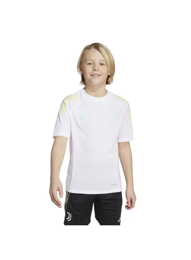 Футболка тренировочная с принтом Juventus 25/26 Tiro25 Adidas, белая