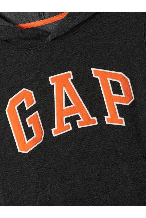 Детская толстовка для мальчиков с капюшоном Gap, Black-007 — фото 2