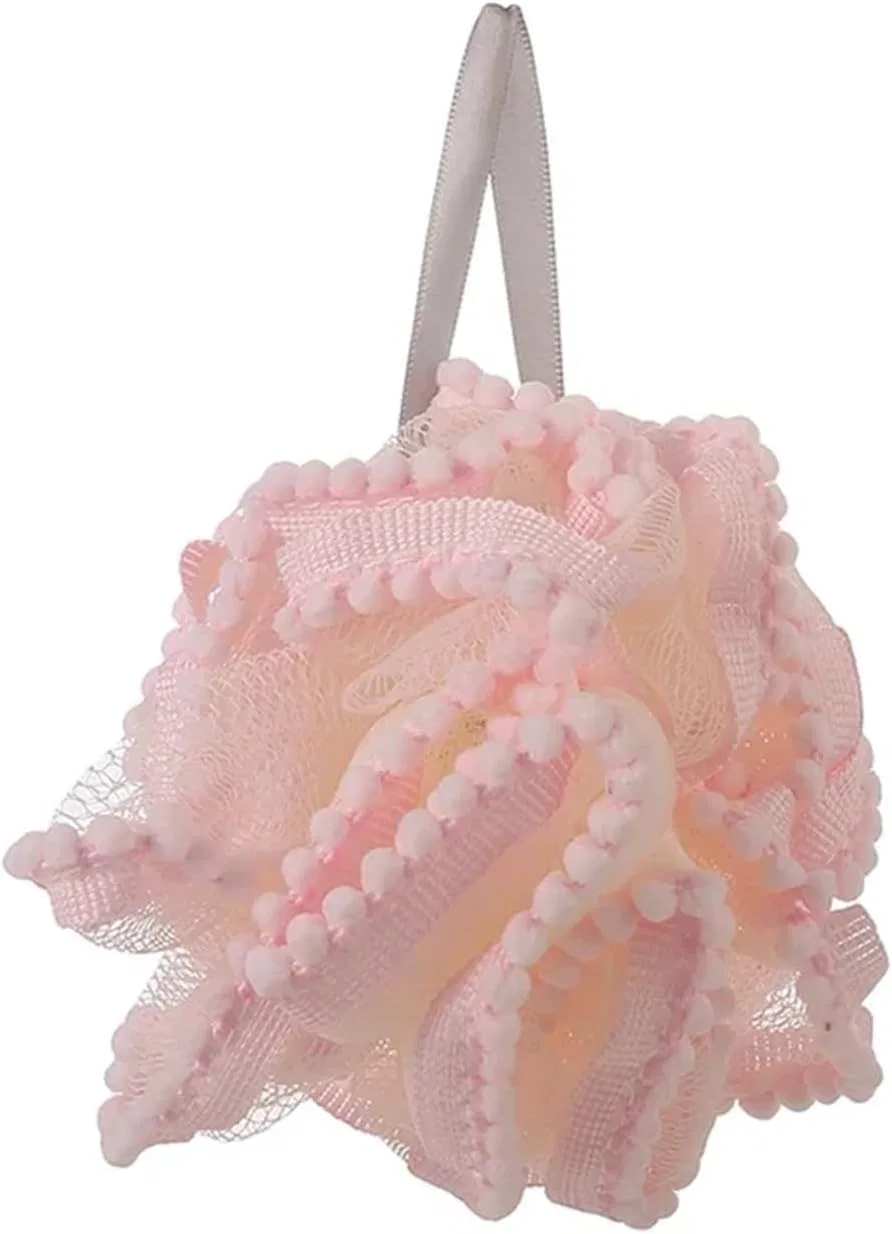 Душ-сетка для тела, FGUJSUR, 1 шт, 13 см, Pink