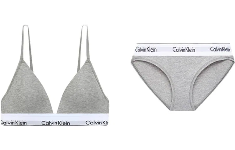 Женский комплект нижнего белья Calvin Klein, Gray