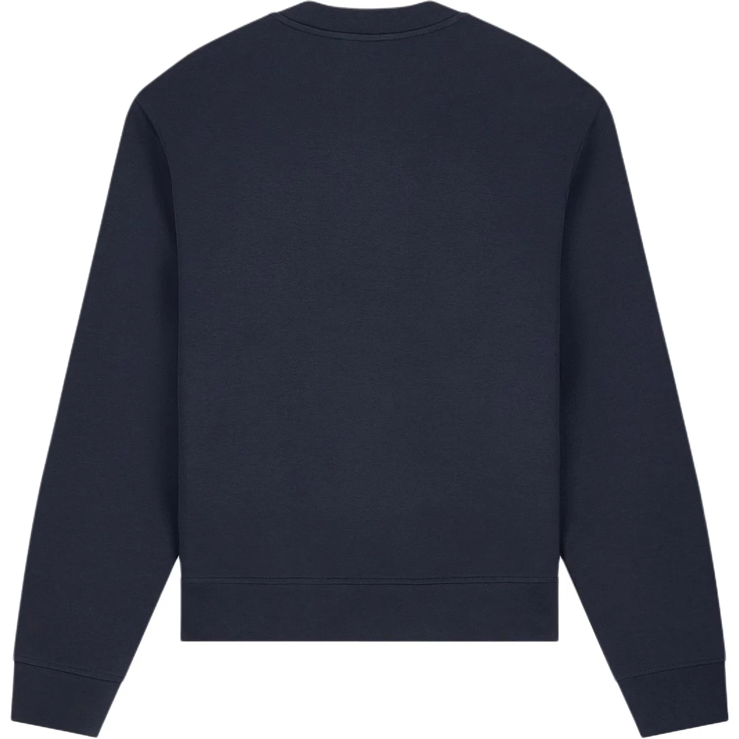 Мужской свитшот с круглым вырезом прямого кроя Marine Blue EMPORIO ARMANI, Marine Blue — фото 3