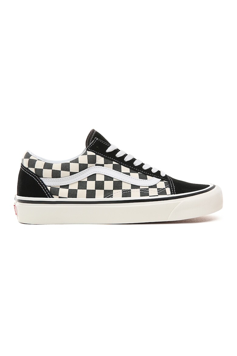 

Замшевые кроссовки Old Skool с текстилем Vans, черный