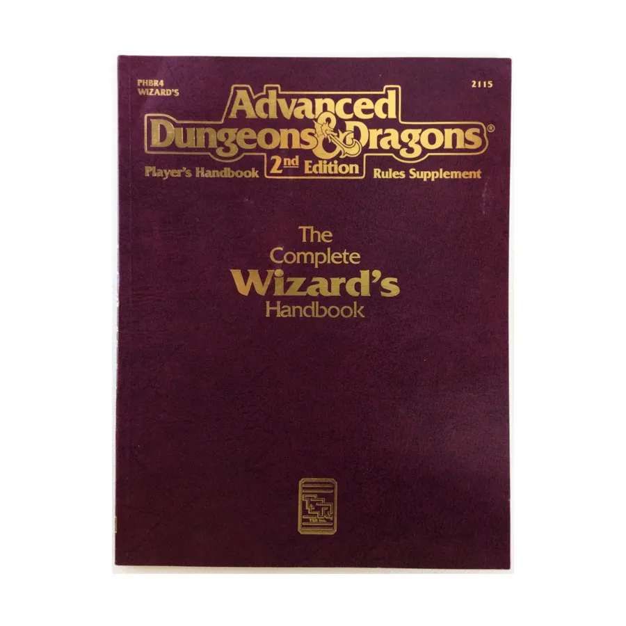 

Complete Wizard's Handbook (4th Printing), Advanced Dungeons & Dragons (2nd Edition) - Player's Guides & Books, мягкая обложка