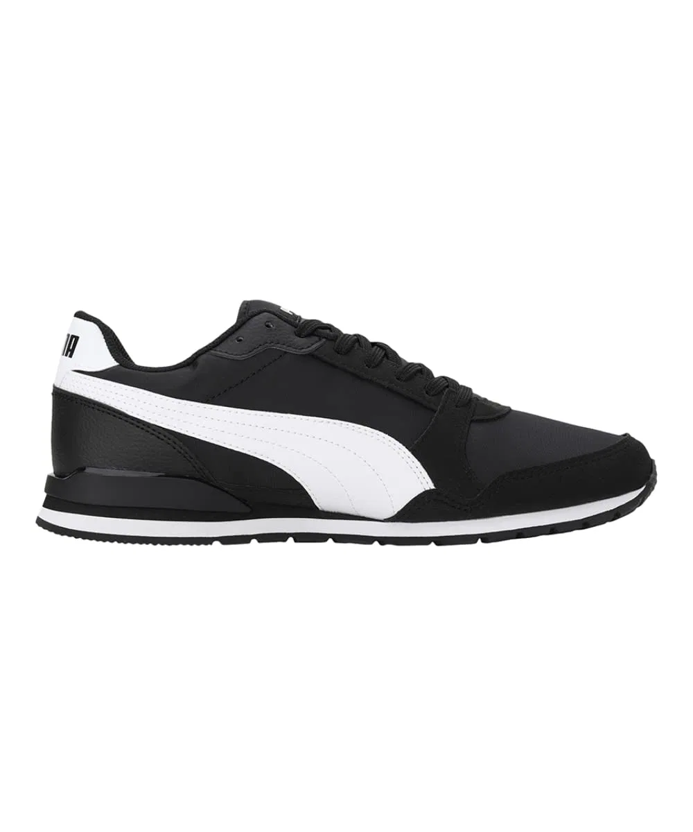 Детские кроссовки с легендарным дизайном PUMA St Runner Nl PUMA Black PUMA White V3 — фото 3