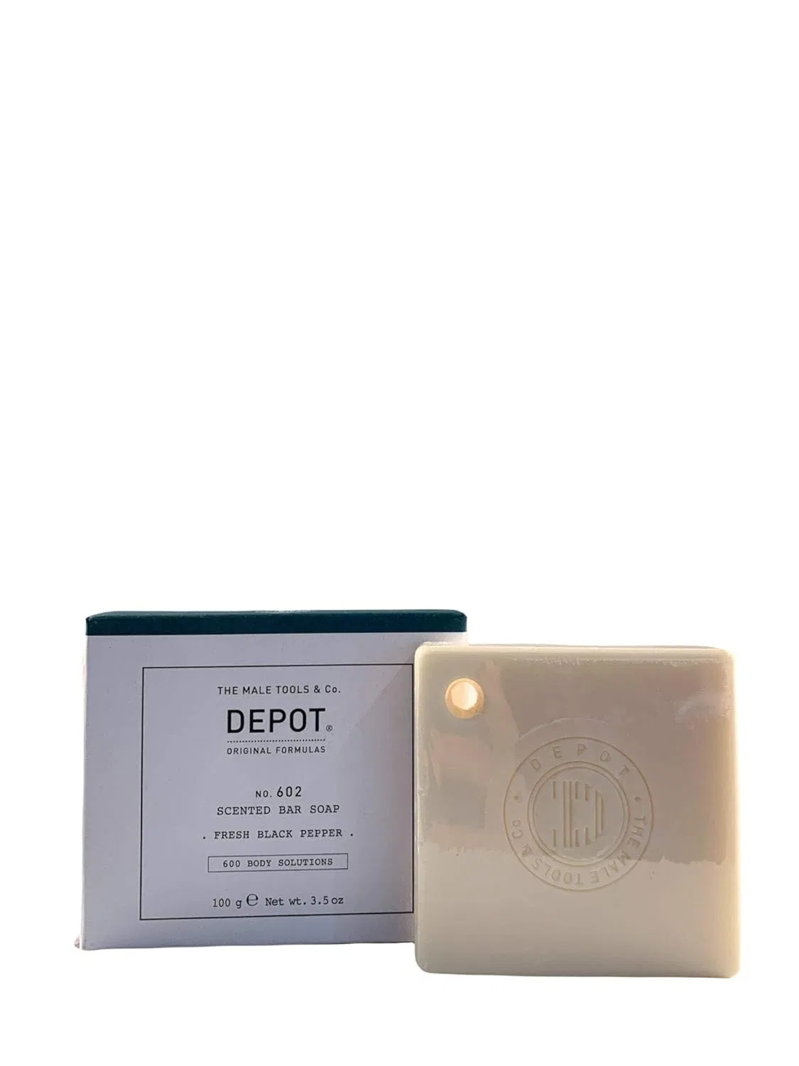 Твердое мыло Fresh Black Pepper, Depot, 100 г