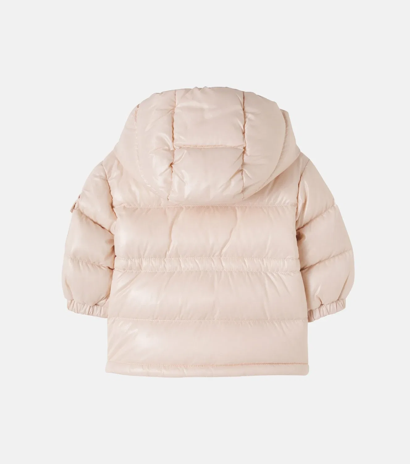 Пуховик Baby Maire, Moncler Enfant, розовый — фото 3
