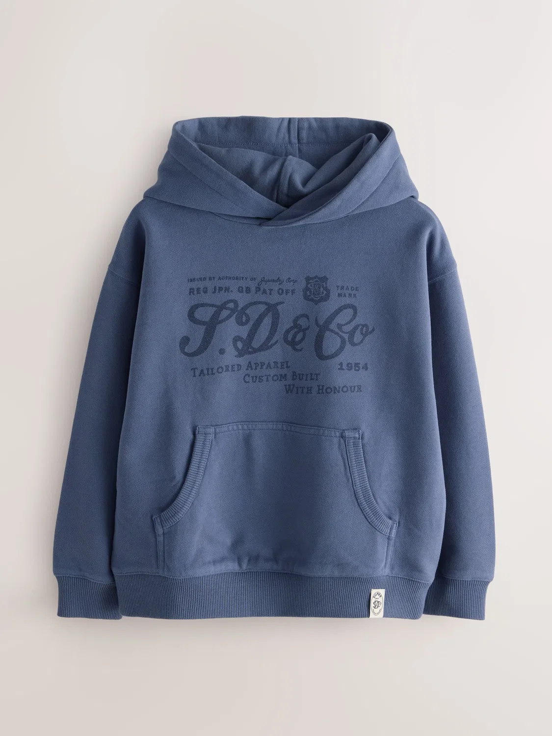 Худи Superdry Blue, синий — фото 4