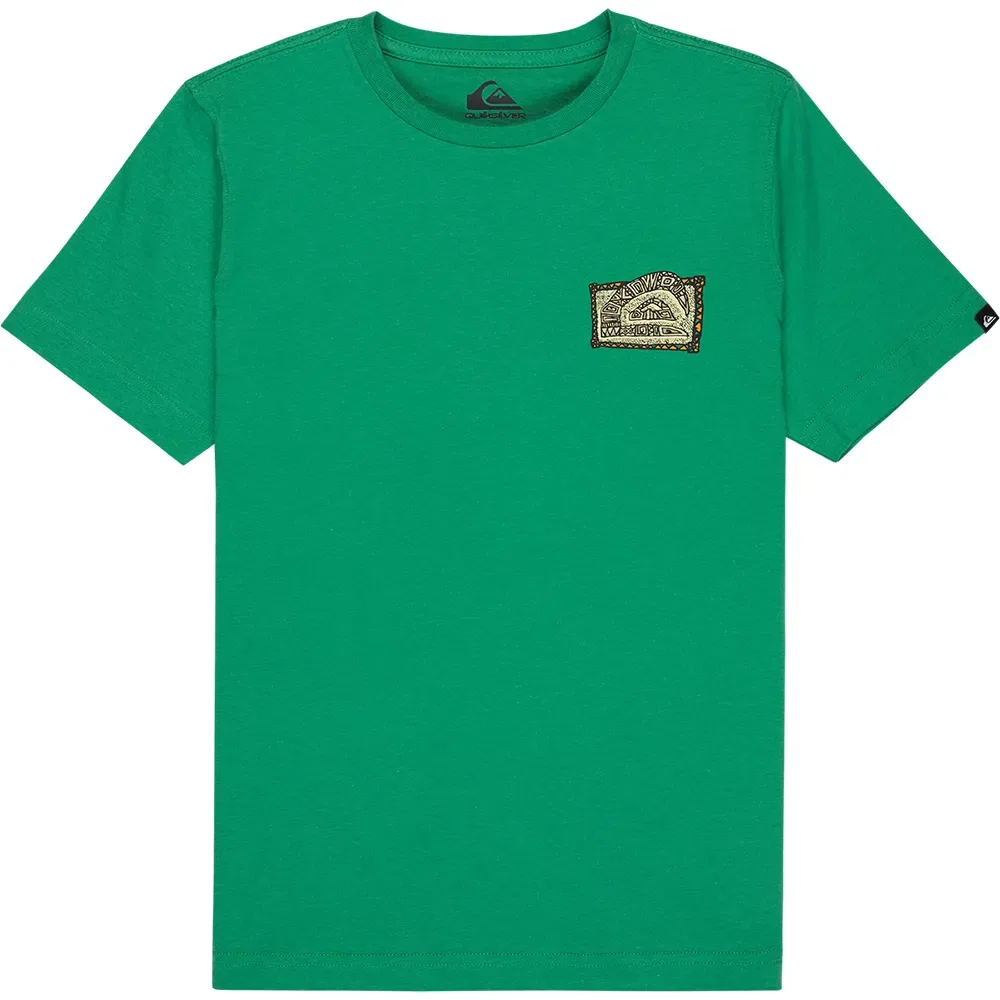 Футболка с коротким рукавом Heritage Quiksilver, зеленый
