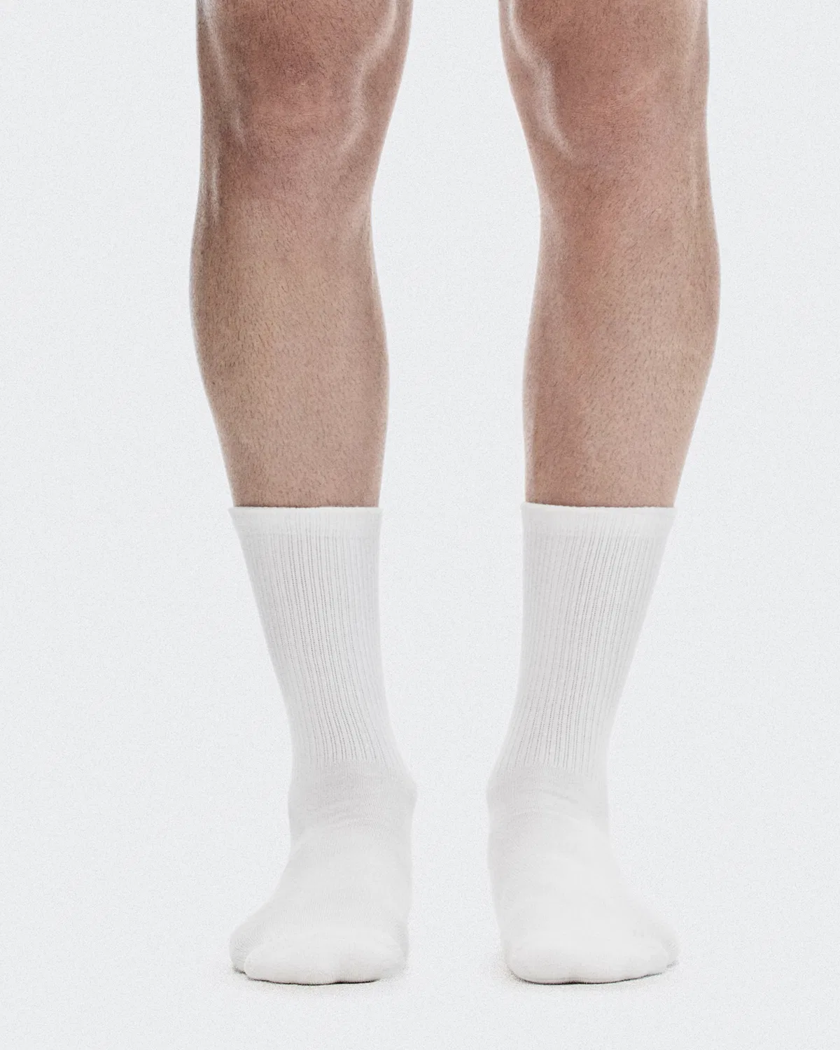 Детские носки высокие с поддержкой свода стопы комплект 2 пары Club Sock High On, White — фото 2