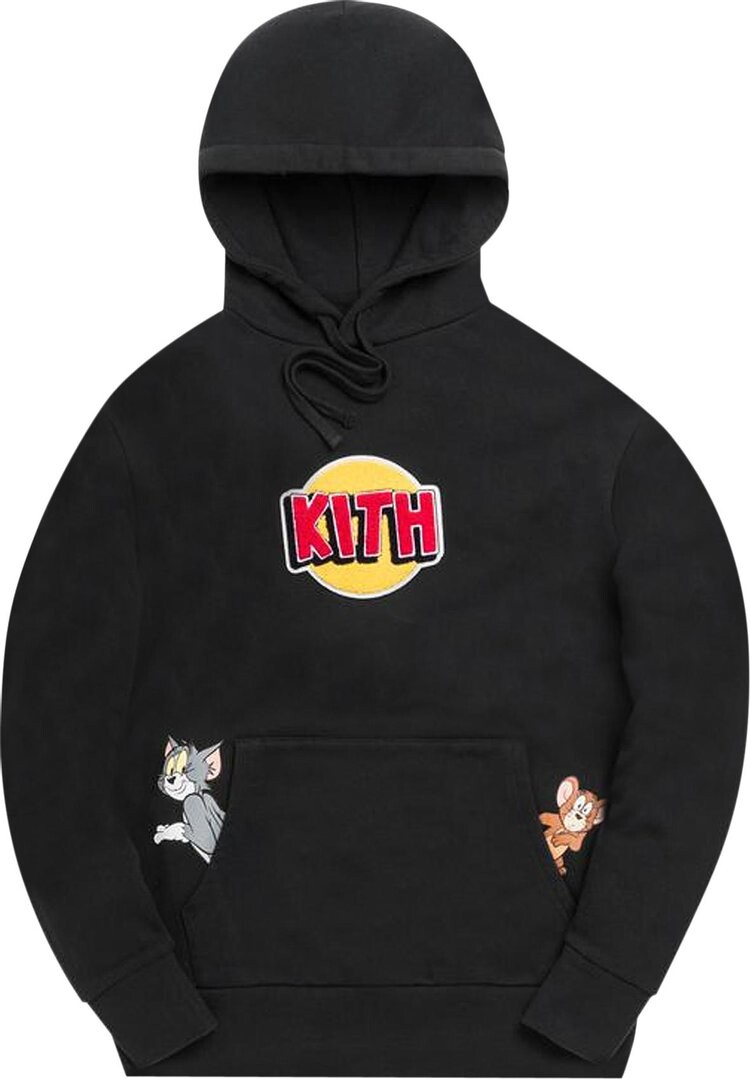 

Худи Kith x Tom & Jerry Hoodie 'Black', черный