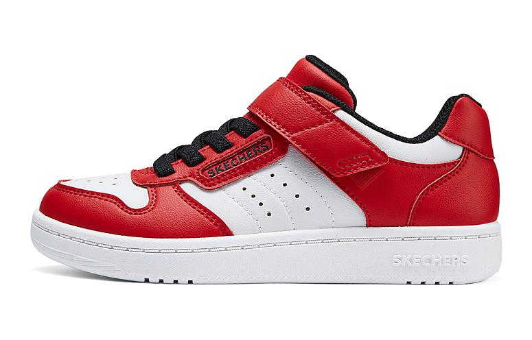 

Skechers Низкие детские кроссовки для скейтбординга, красные, белые