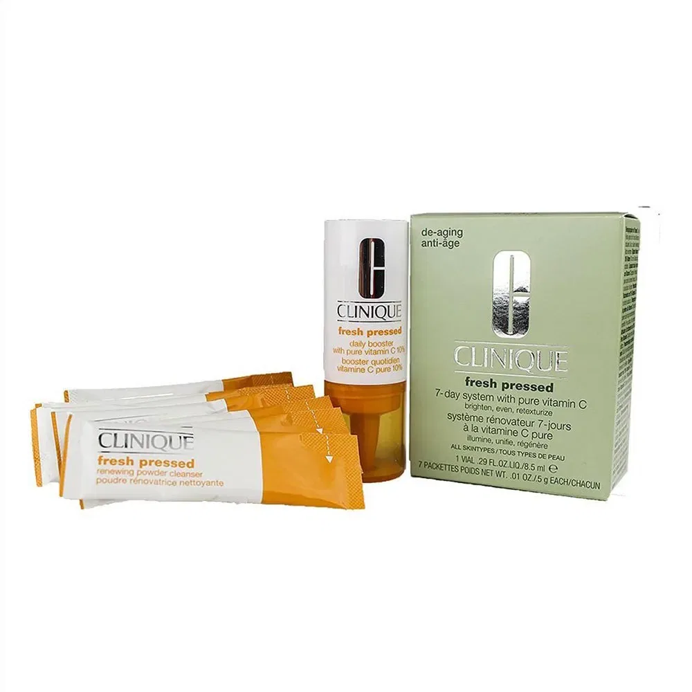 Очищающее средство Vitamin C Fresh Pressed 7Day System Clinique, зеленый