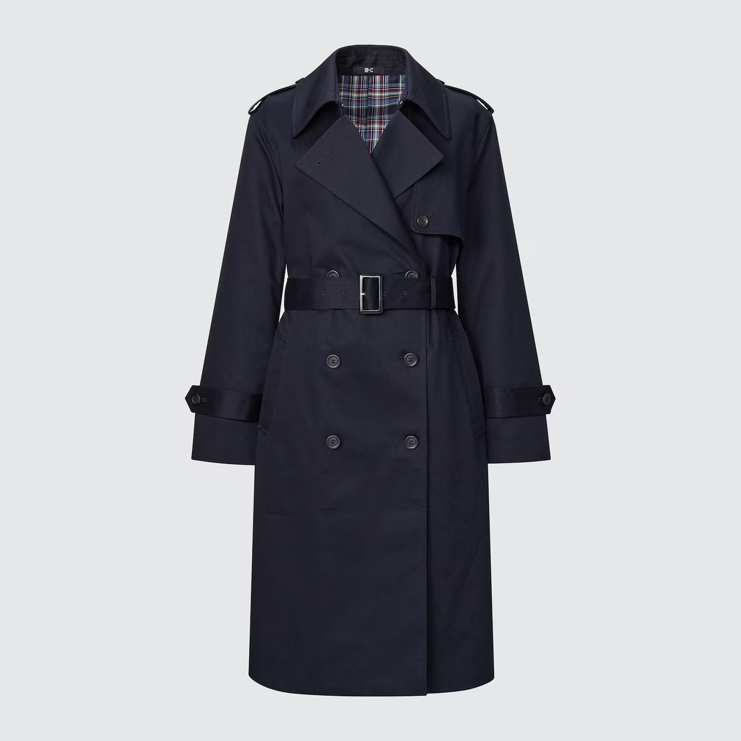 

Женский тренч UNIQLO, 69 темно-синий